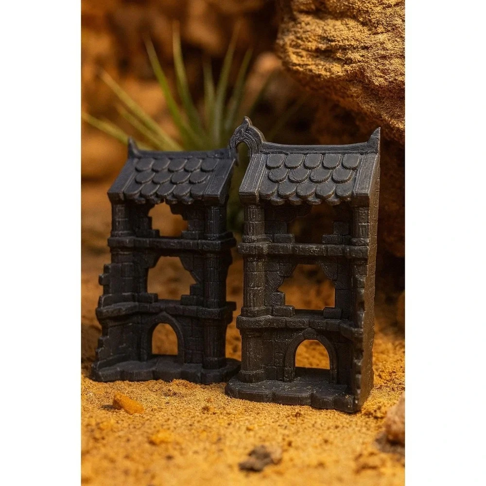 Viking Ruined‎ Tower — Multi-Level Climbing House